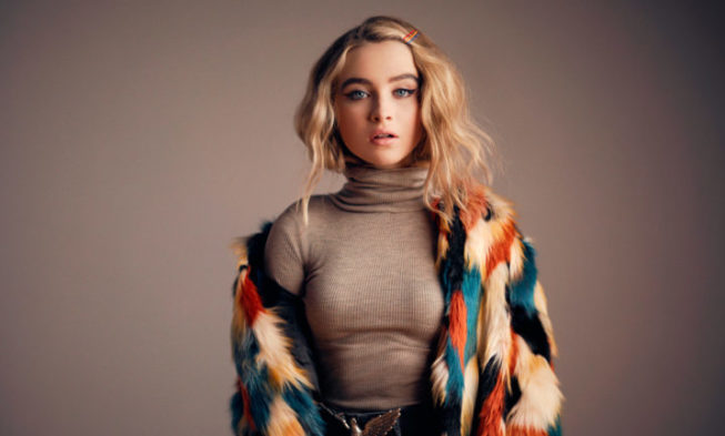 Sabrina Carpenter Hot Bikini Photos & Sexy Lingerie Photos, Swimsuit Cleavage Pics img
